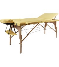 Массажный стол inSPORTline Japane 3-Piece Wooden - Gold