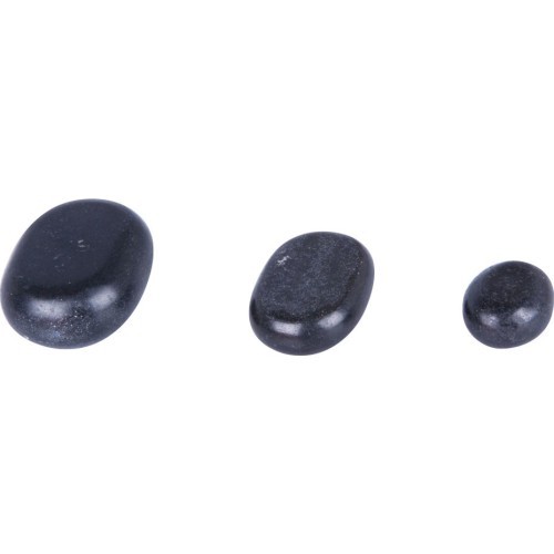 Lavas masāžas akmeņu komplekts inSPORTline Basalt Stone, 36 gab.