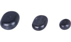 Lavas masāžas akmeņu komplekts inSPORTline Bazalta akmens 36gab.