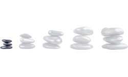 Lava Stone Set inSPORTline River Stone 2-4cm – 3 pcs
