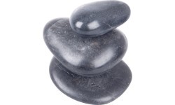 Karstie masāžas akmeņi inSPORTline 3gab 60-80mm