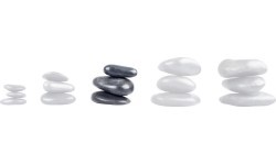 Lava Stone Set inSPORTline River Stone 6-8cm – 3 pcs