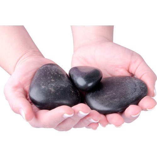 Lavas akmeņu komplekts inSPORTline River Stone 6–8 cm, 3 gab