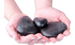 Karstie masāžas akmeņi inSPORTline 3gab 60-80mm