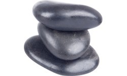 Karstie masāžas akmeņi inSPORTline 3gab 8-10cm