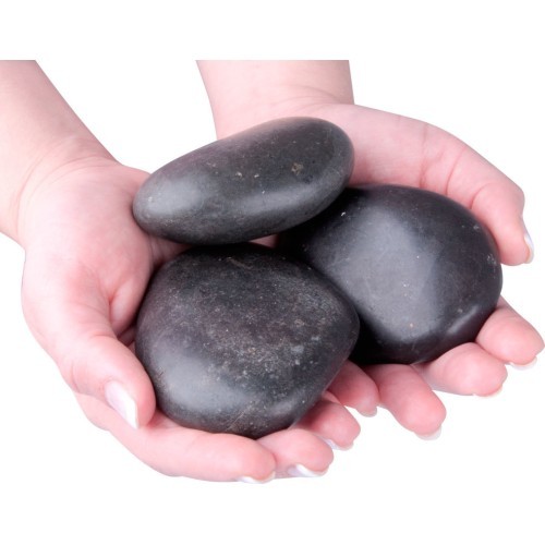 Karstie masāžas akmeņi inSPORTline 3gab 8-10cm