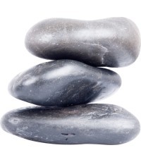Набор лавовых камней inSPORTline Речной камень 10-12 см - 3 шт.