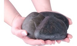 Набор лавовых камней inSPORTline Речной камень 10-12 см - 3 шт.