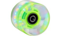 Светящееся колесо для Penny Board 60 x 45 мм с подшипниками ABEC 7 - Зелёный