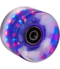 Светящееся колесо для Penny Board 60 x 45 мм с подшипниками ABEC 7 - Тёмно-фиолетовый