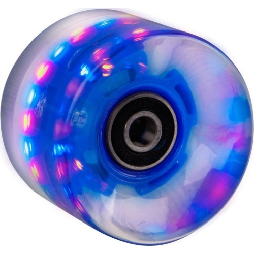 Светящееся колесо для Penny Board 60 x 45 мм с подшипниками ABEC 7 - Синий