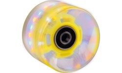 Light Up Penny Board Wheel 60*45mm + ABEC7 Bearings - Yellow