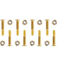 Mini skeitborda skrūves 5x28 mm - Gold