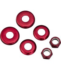 Darbinieks skeitborda bukses paplāksnes - Red