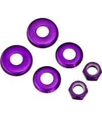 Darbinieks skeitborda bukses paplāksnes - Purple