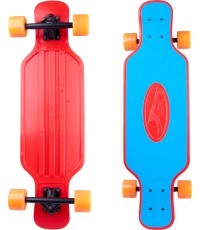 Longboardas Worker Tempy 31", plastikinis, ABEC-11