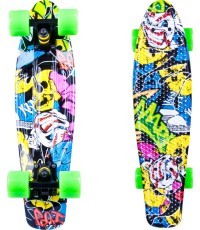 Мини-скейтборд WORKER Colory 22ʺ - Angry Green
