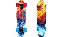 Mini skeitbords WORKER Colory 22ʺ - Angry Green