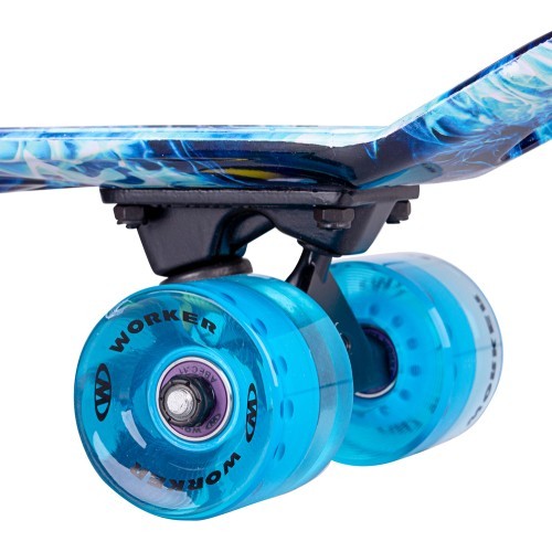 Mini skeitbords WORKER Colory 22ʺ - Angry Green