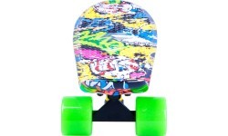 Mini skeitbords WORKER Colory 22ʺ - Angry Green