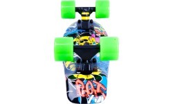 Mini skeitbords WORKER Colory 22ʺ - Angry Green