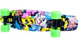Mini skeitbords WORKER Colory 22ʺ - Angry Green