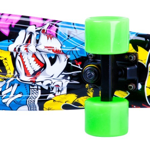 Mini skeitbords WORKER Colory 22ʺ - Angry Green