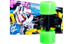 Mini skeitbords WORKER Colory 22ʺ - Angry Green