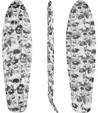 Мини-скейтборд 58х15 см Рабочий Патерны - Design 4