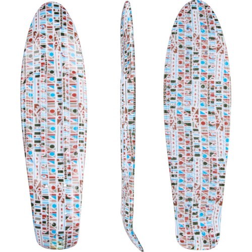 Penny Board dēlis WORKER Paterny 22,5*6" - Dizains 1