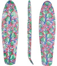 Мини-скейтборд 58х15 см Рабочий Патерны - Design 2