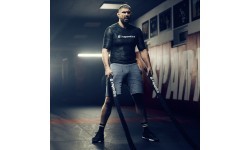 Stropa ar neilona aizsargu inSPORTline Waverope 15m 50mm 21,8 kg