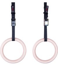 Деревянные гимнастические кольца inSPORTline CF927