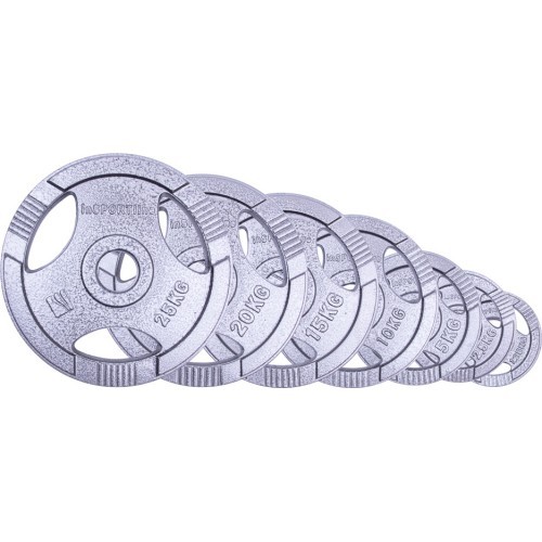 Olimpiskais tērauda svaru disks inSPORTline Hamerton 1,25 kg