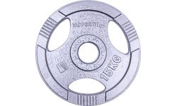 Olimpiskais tērauda disks inSPORTline Hamerton 15 kg