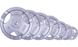 Tērauda atsvars 30mm satvērējamam 30mm inSPORTline Hamerton 1,25kg