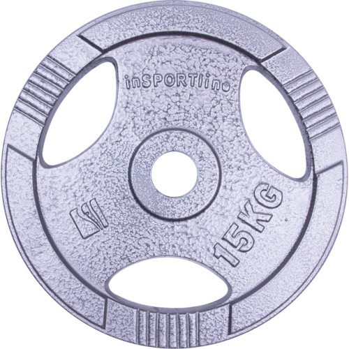 Чугунный диск 30 мм inSPORTline Hamerton 15 кг
