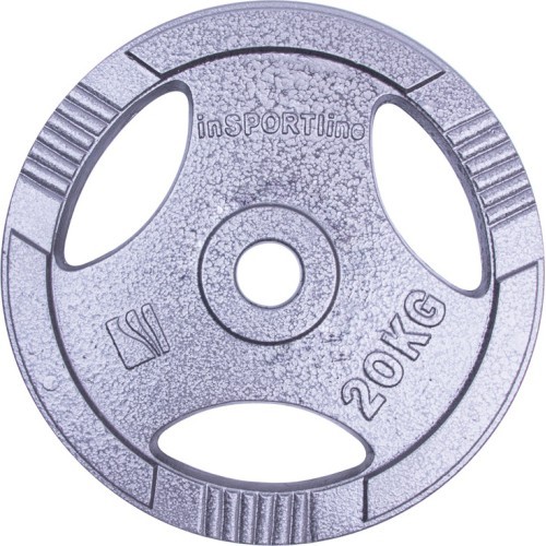 Tērauda atsvars satvērējam 30mm inSPORTline Hamerton 20kg