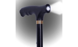 inSPORTline Luzy Folding Walking Stick with Flashlight