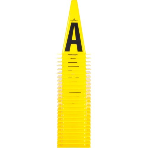 Plastmasas konusi inSPORTline Alphabet 23 cm