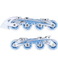 Рабочее действие Frio, Patino, Nobes, Nubila Alu White шасси для роликовых коньков