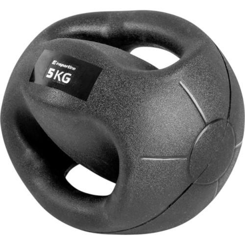 Медицинский мяч с ручками inSPORTline Grab Me 5 кг