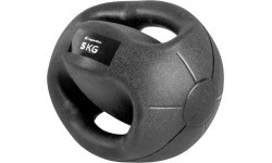 Medicīnas bumba ar rokturiem inSPORTline Grab Me 5 kg