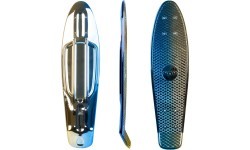 Penny board dēlis WORKER Mirria 22,5*6" - Dzeltena