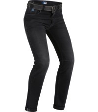 Women's moto jeans PMJ Legend Lady - Black