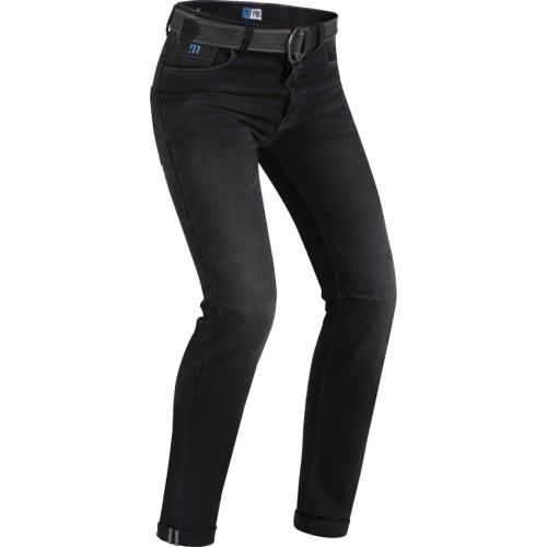 Women's moto jeans PMJ Legend Lady - Black