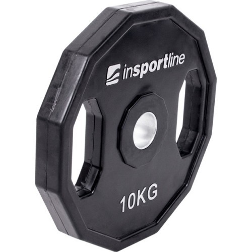 Ar gumiju pārklāts svaru disks inSPORTline Ruberton 10 kg