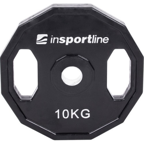 Ar gumiju pārklāts svaru disks inSPORTline Ruberton 10 kg