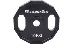 Ar gumiju pārklāts svaru disks inSPORTline Ruberton 10 kg