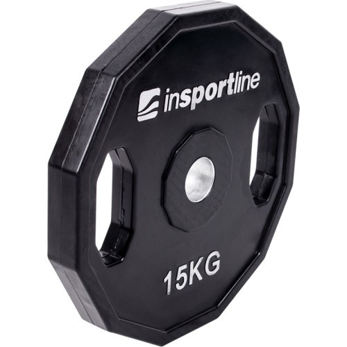 Обрезиненный диск для штанги inSPORTline Ruberton 15 кг